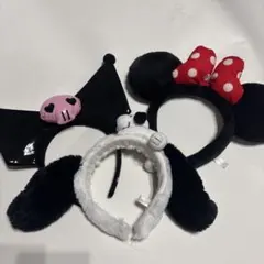 カチューシャ　まとめ売り　クロミ　ミニーちゃん　スヌーピー　USJ Disney