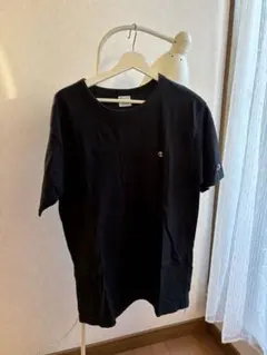 【Champion】 チャンピオン　黒 半袖　Tシャツ XLサイズ　大きめ　古着