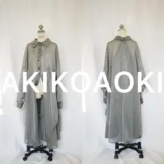 AKIKOAOKI アキコアオキ　ワンピース　シャツ AKIKOAOKI ワンピース 「AKIKOAOKI/アキコアオキ」The fall