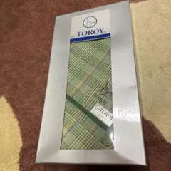 メンズハンカチ　TOROY  トロイ　綿100% 日本製のサムネイル