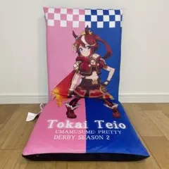 ウマ娘　座椅子　トウカイテイオー 匿名配送】ウマ娘 しまむら トウカイテイオー クッション 座椅子