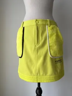 ニューバランスゴルフ　レモンイエローポケットボアスカート