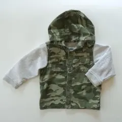 OLD NAVY 迷彩柄 キッズ パーカー 90cm