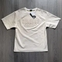 新品未使用 SUREVE エンボスロゴ Tシャツ ベージュ M