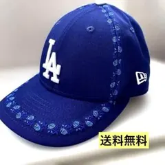 NEW ERA 59FIFTY 青 花柄キャップ 7 1/4 - メルカリ