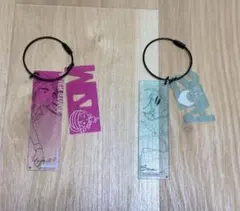 エイリアンステージ「Passion」線画 アクリルキーホルダー Mizi&Sua