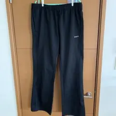 bspix 裏起毛ブラックジャージパンツ