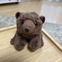 クマ型ぬいぐるみ キーホルダー付き