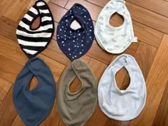 子供服　ベビー　スタイ　よだれかけ　6点セット　まとめ売り