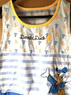 保育士エプロン　ドナルドダック