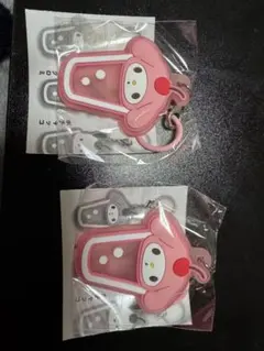 マイメロディサンリオキャラクターズクリアクリームソーダめじるしラバーチャーム