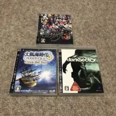 PS3 ゲームセット ダークセクター 大航海時代 ディスガイア3