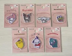 サンリオキャラクターズ アイロン接着＆シール ワッペン セリア