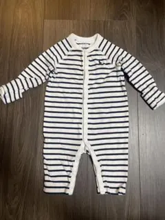 Ralph Lauren ストライプロンパース　70センチ