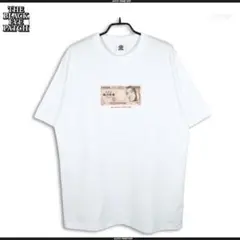 ブラックアイパッチ 千葉雄喜  "億万長者" Tシャツ ホワイトL