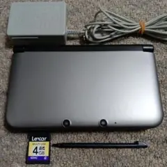 ☆良品☆ Nintendo 3DSLL シルバー×ブラック ☆動作良好☆
