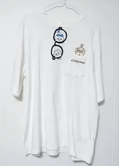 ちいかわ ハチワレ うさぎ Tシャツ メガネ アベイル