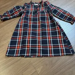 branshes チェック柄ワンピース 110