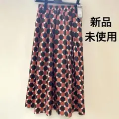 ★オハナ★OHANA ドット柄ロングスカート レトロ柄のサムネイル