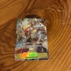 ONE PIECE サンジ キャラクターカード　パラレルレア