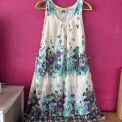 美品✨️ scolarノースリーブ 花柄 Mサイズのサムネイル