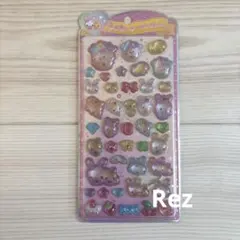 【新品未開封】うるちゅる　フワフワらびちゃん ボンボンドロップシール