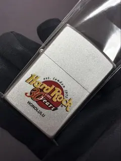 未使用】2001年製 ZIPPO ハードロックカフェ 30周年記念 ジッポ - メルカリ