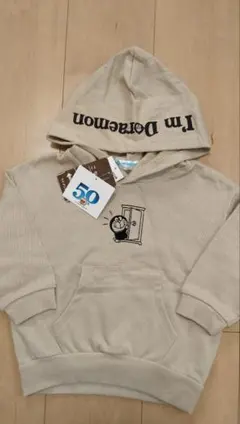 未使用　ドラえもん　トレーナー　長袖　フード　男の子　女の子　100cm