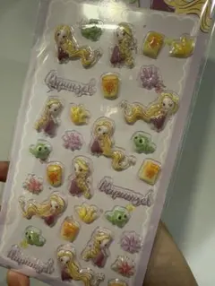 正規品.ラプンツェルシール.ぷくぷくシール