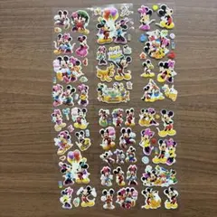 ディズニー　ミッキー　ぷくぷくシールセット