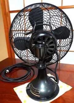 扇風機 芝浦製作所　昭和風　クラシック 黒　ヴィンテージ　レトロ 昭和レトロ A.C. ELECTRIC FAN レトロな扇風機 東京芝浦電気