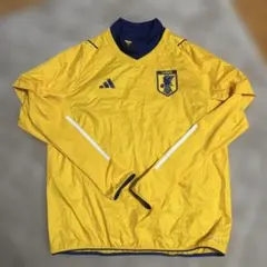 adidas サッカー日本代表 ピステ 長袖 イエロー