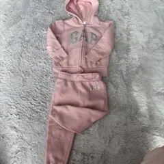 GAP ピンク フード付きセットアップ　95cm