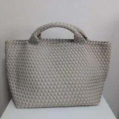 Aeta カウレザーバスケットバックS グレージュ - メルカリ