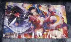 ワンピースカード　ハンコック　プレイマット　中国　2周年　プロモ　未開封　日本語