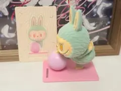 Labubu Yogaヨガキャラクター フィギュア カード付き Zone Out
