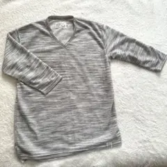 AZUL メッシュ Vネック カットソー M