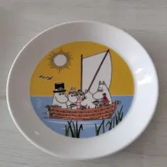 【新品】ムーミンプレート　アラビア　約19cm　セーリング