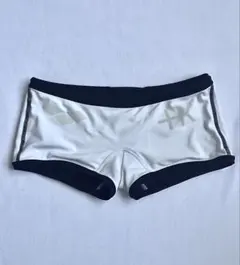 Sサイズ 競泳水着 ホワイト/ブラック KKAR-12