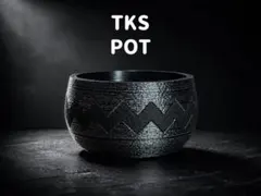 【新色】TKSPOT 3.5号浅鉢　シルバー系　3Dプリンター鉢のサムネイル