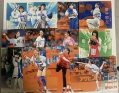 bbm 女性　始球式カード　12枚