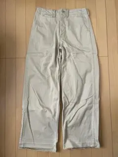 JOHNBULL chino pants wide straight buggy