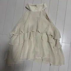 ホルターネック　シフォンシャツ　タンクトップ　shein グレイル　zara