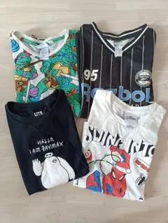半袖Tシャツ　4点セット　130センチ　7歳のサムネイル