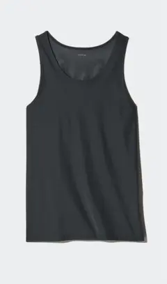 ユニクロ　エアリズムデオドラントメッシュタンクトップ　XL ブラック