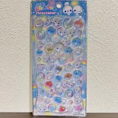 正規品 プチドロップステッカー ぷくぷくあわわちゃん カミオジャパン