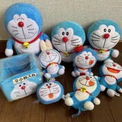 ドラえもん　ぬいぐるみ　マスコット　9点まとめ売り
