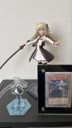【遊戯王】閃刀姫-レイ　フィギュア【中古品】おまけ付き