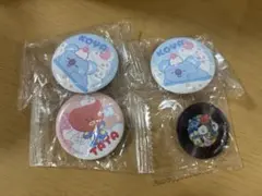 BT21コラボ缶バッチ シール