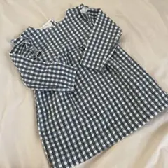 ZARA baby ワンピース　チェック　長袖　92 95 90 子供服